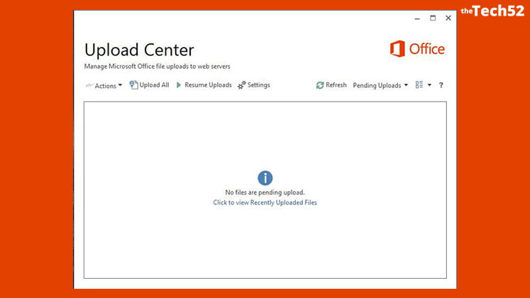 Remove the Microsoft Office Upload Center