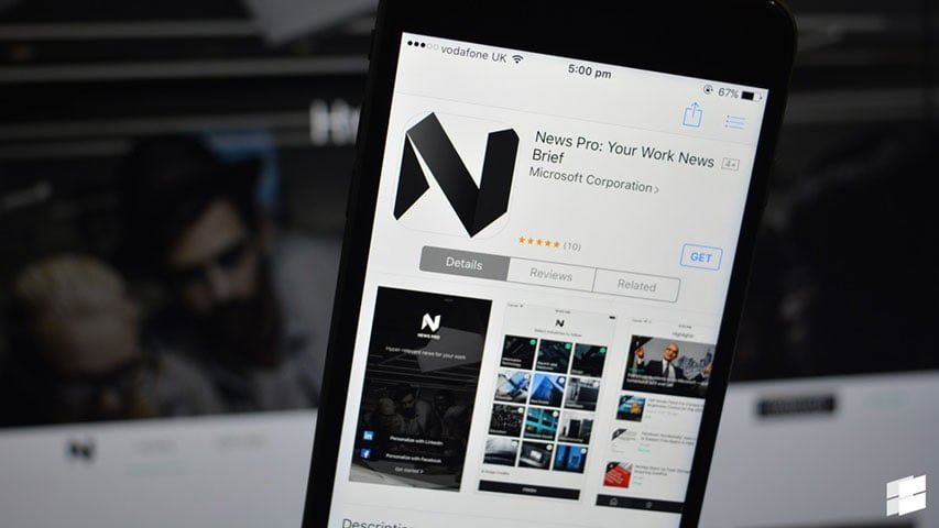 Microsoft Launched News Pro iOS app