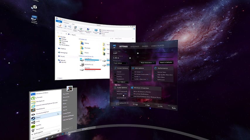 Virtual Reality meets Desktop in the Virtual Desktop 1.0 Trailer
