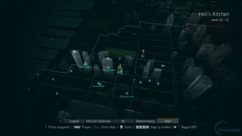 The Division Guide: All Intel Collectible Locations in Hell’s Kitchen