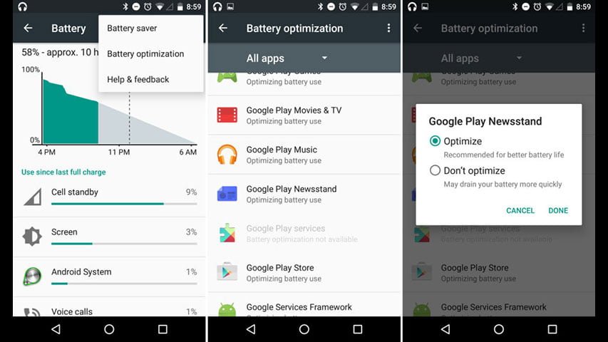 How to Disable Doze in Android Marshmallow