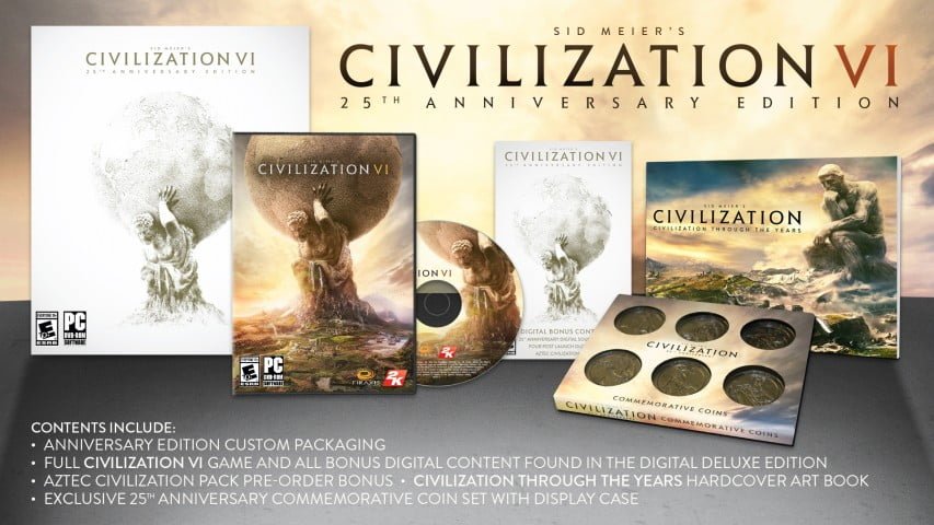 Civilization 6 Anniversary Edition Announced