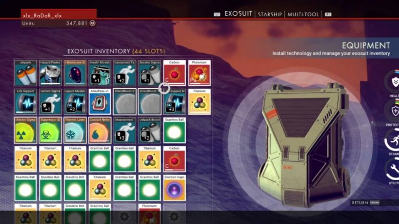 No Man's Sky Guide: Farming For Units With Gravitino Ball