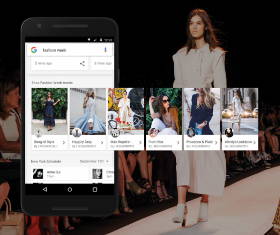 Google's Shop the Look Launched Today