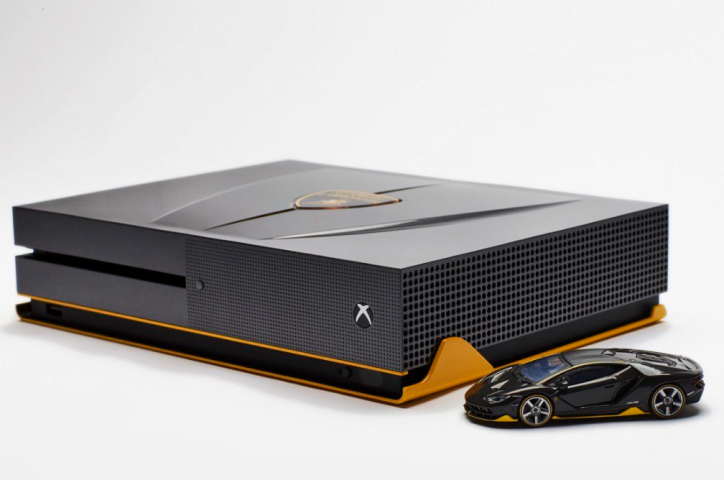 Check out this Beautiful Xbox One S Lamborghini Custom System