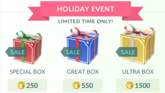 Pokemon GO Now Offering Holiday Boxes - TheTech52