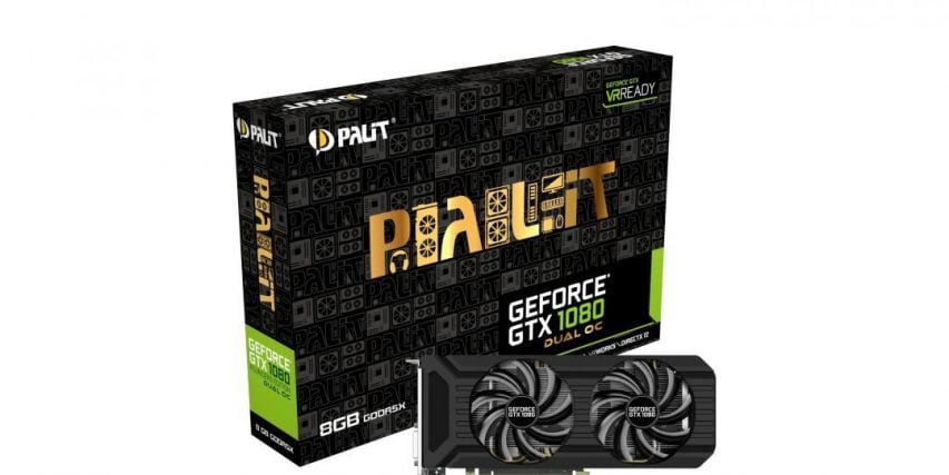 GeForce GTX 1080 Dual OC is the new Flagship from Palit