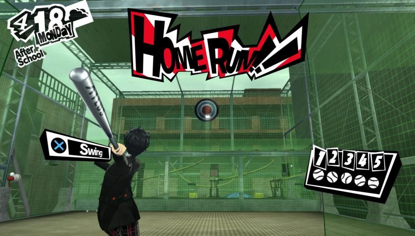 Persona 5 Guide Batting Center Tips