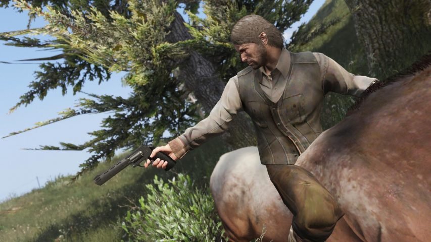 Grand Theft Auto V Red Dead Redemption Mod Is Cancelled - Rockstar Pulls the Plug
