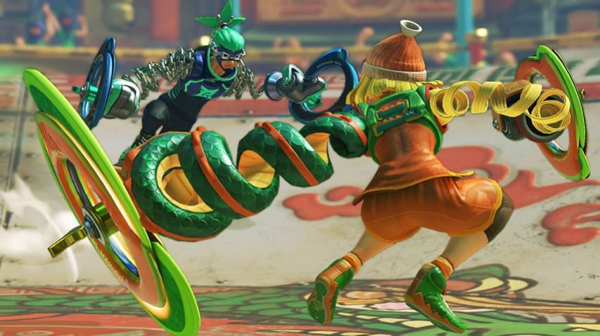 ARMS Play Hoops Mini Game